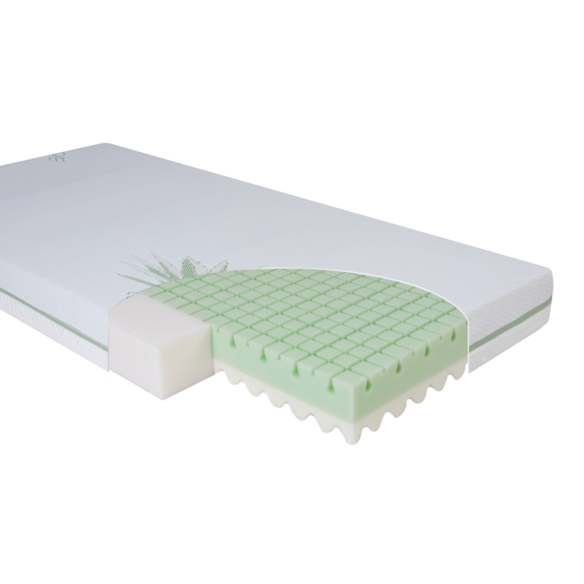 BABYMATEX MATERAC ORTOPEDYCZNY ECO GREEN 120X60