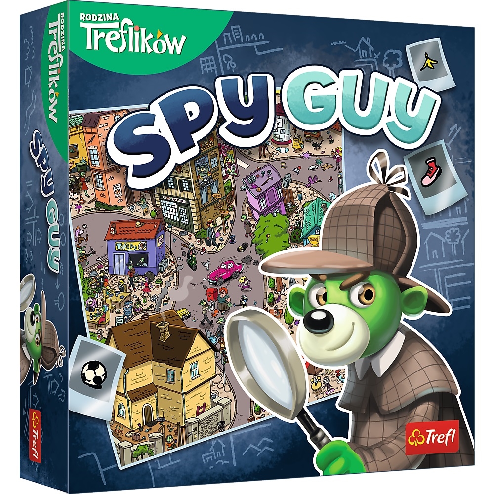 Gra Rodzinna Spy Guy Rodzina Trefików Trefl 02298