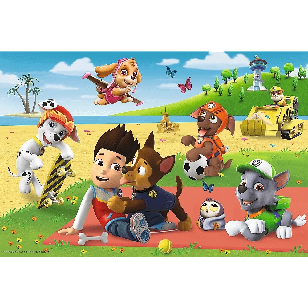 Puzzle - 24 Maxi - Zabawa na kocu - Viacom PAW Pat