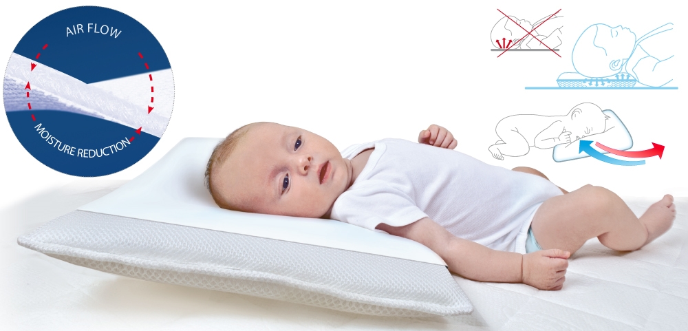 BABY MATEX PODUSZKA DL niemowląt aero 3d