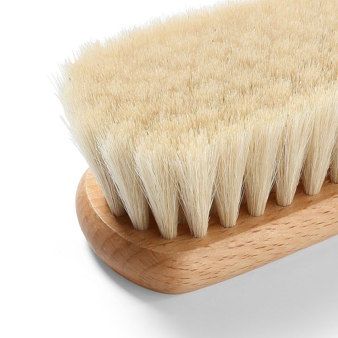 BABYONO SZCZOTKA Z NATURALNEGO WŁOSIA 799