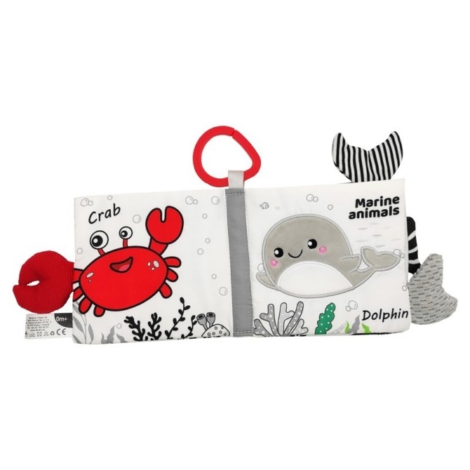 AKUKU KSIĄŻECZKA EDUKACYJNA MARINE ANIMALS
