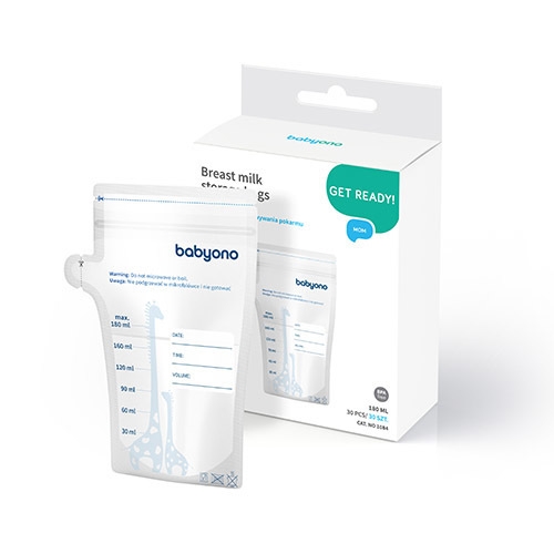 BABYONO WORECZKI 180ML DO PRZECH. POKARMU 30SZT