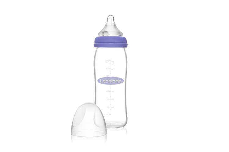 LANSINOH BUTELKA SZKLANA 240ML