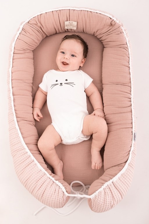BABY MATEX GNIAZDKO/KOKON MUŚLIN 55X80 442/01
