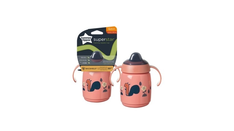 TOMMEE TIPPEE SUPERSTAR KUBEK Z RURKĄ RÓŻ