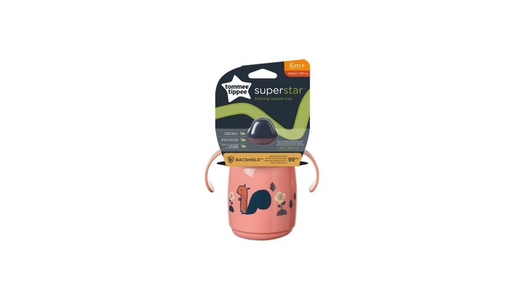 TOMMEE TIPPEE SUPERSTAR KUBEK Z RURKĄ RÓŻ