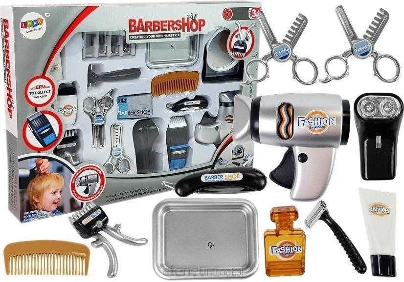 Zestaw Salon Fryzjerski Dziecięcy Barber Suszarka