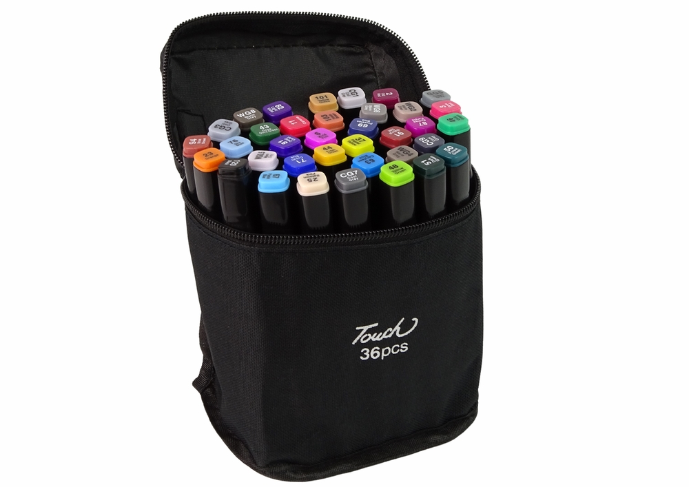 Zestaw Pisaków Markerów Touch PRO 36 SZT Torba Mar