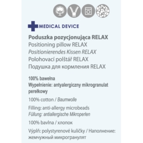 BABYMATEX PODUSZKA RELAX Z DZIAN. BAWŁ.190CM