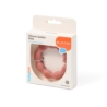 BABYONO GRYZAK SILIKONOWY RING RÓŻOWY