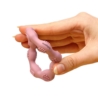BABYONO GRYZAK SILIKONOWY RING RÓŻOWY