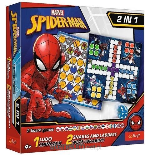 2w1 Chińczyk / Węże i drabiny - Spider-Man Disney