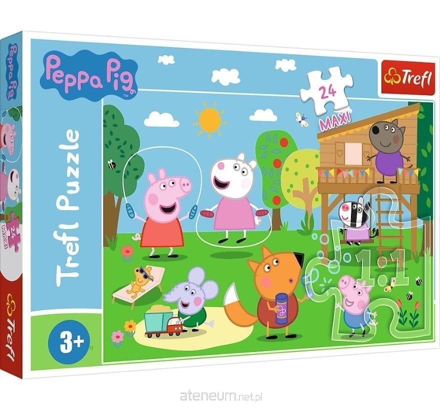 Puzzle - 24 Maxi - Zabawy na polanie 14342