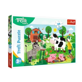 Puzzle 24 Maxi Rodzina Treflików 14361