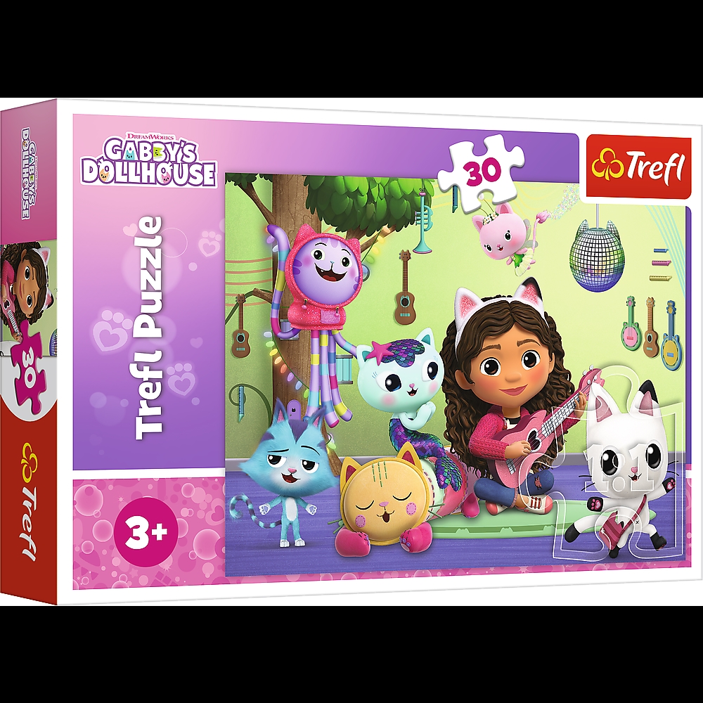 Puzzle 30el. Gabi I Jej Uroczy Domek Trefl 18301