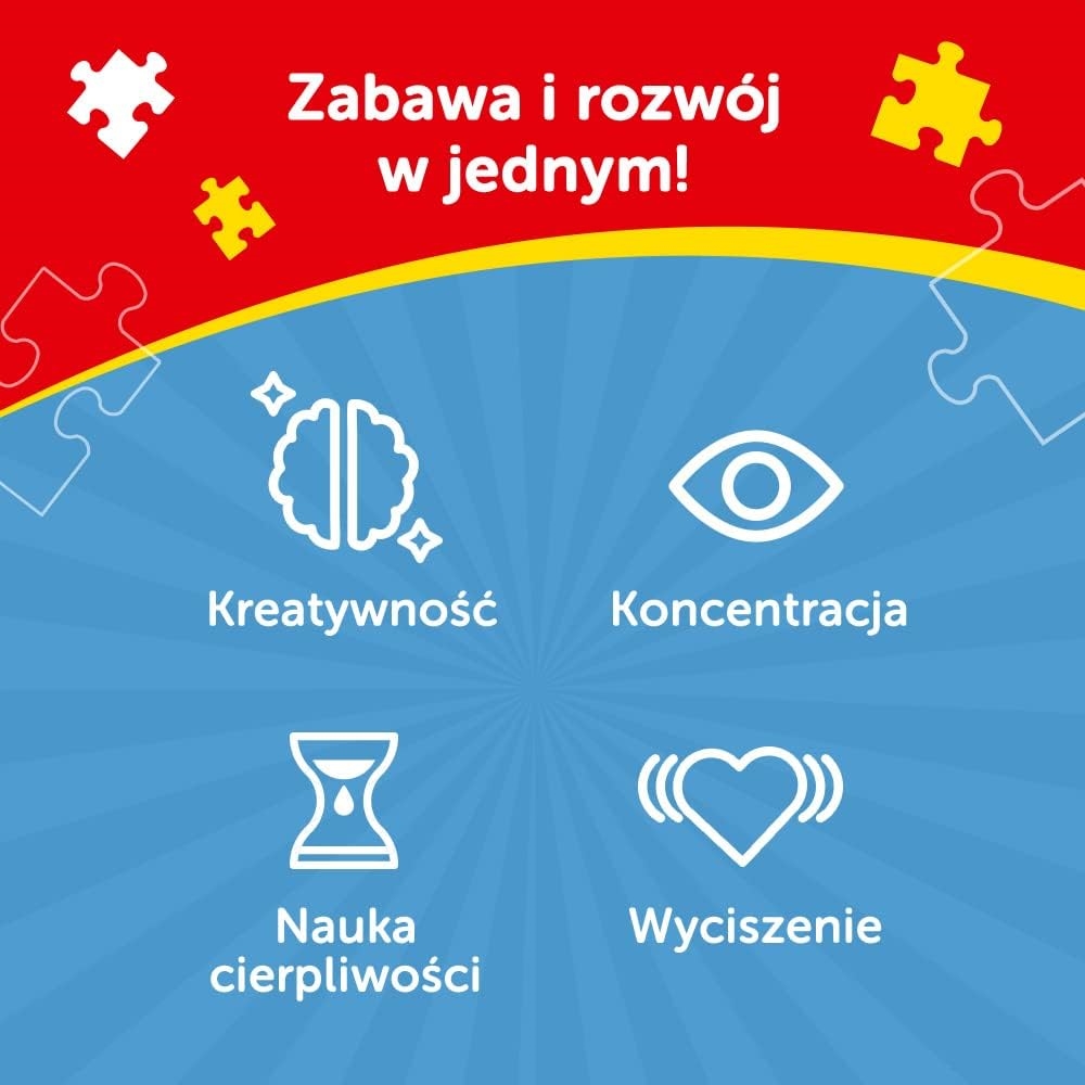 Puzzle - 4w1 - Pojazdy Hot Wheels - 34627