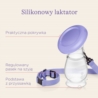 LANSINOH - SILIKONOWY KOLEKTOR POKARMU