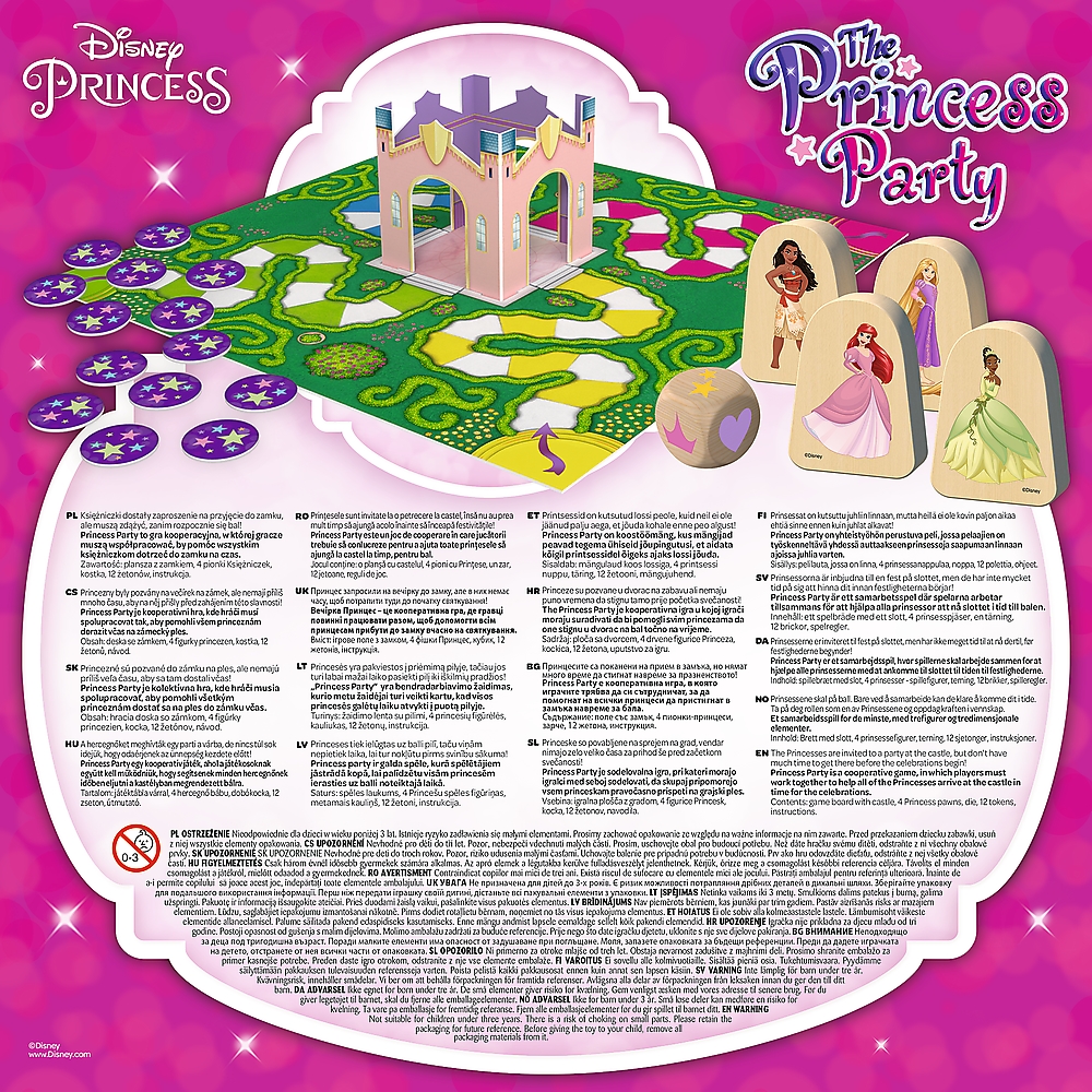 THE PRINCESS PARTY - GRA PLANSZOWA - DISNEY