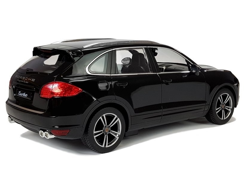Auto R/C Porsche Cayenne Turbo Rastar 1:14 Czarne