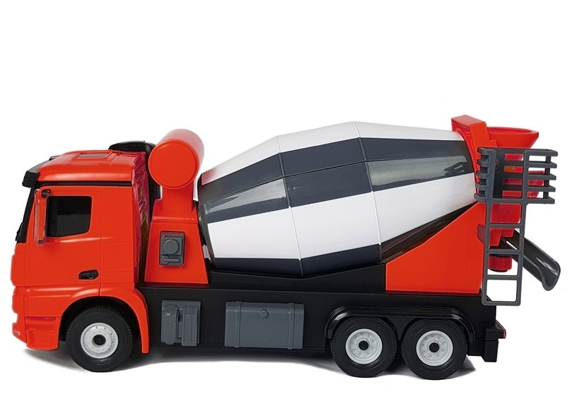 Auto R/C Mercedes-Benz Arocs Rastar 1:14 Czerwone