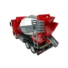 Auto R/C Mercedes-Benz Arocs Rastar 1:14 Czerwone