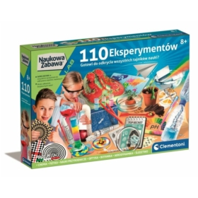 Naukowa Zabawa 110 Eksperymentów Clementoni 50720