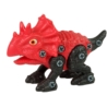 Zestaw Dinozaur Triceratops z Jajkiem DIY Śrubokrę