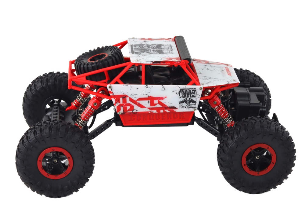 Auto Terenowe Zdalnie Sterowane RC 1:18 2.4G Czerw