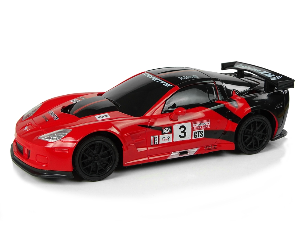 Auto Sportowe R/C 1:24 Corvette C6.R Czerwone 2.4