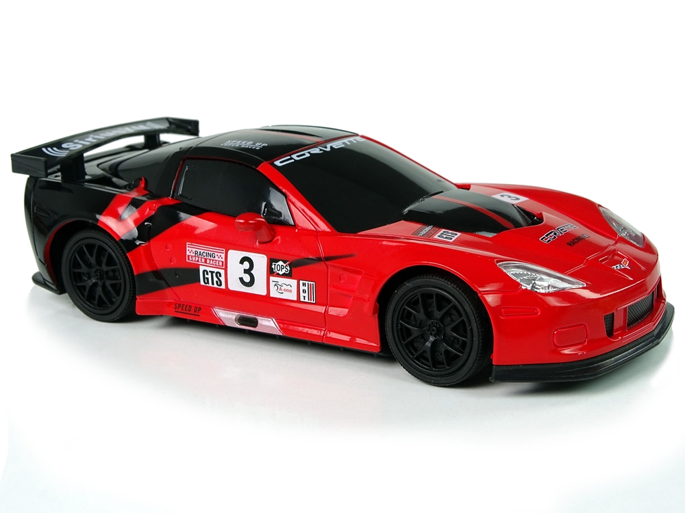 Auto Sportowe R/C 1:24 Corvette C6.R Czerwone 2.4