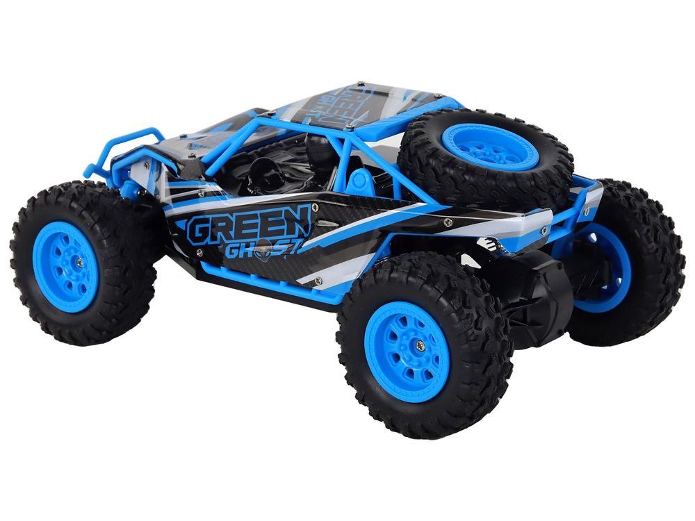 Autko Terenowe Zdalnie Sterowane R/C 1:24 Niebiesk