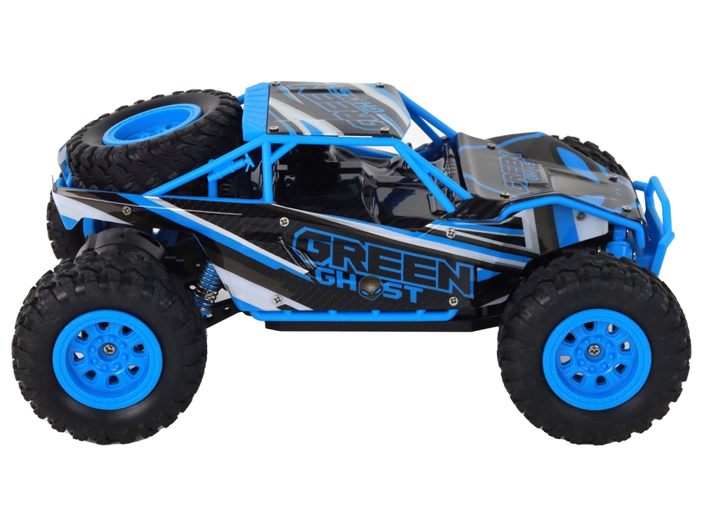 Autko Terenowe Zdalnie Sterowane R/C 1:24 Niebiesk