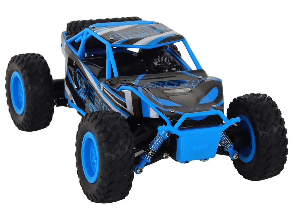 Autko Terenowe Zdalnie Sterowane R/C 1:24 Niebiesk