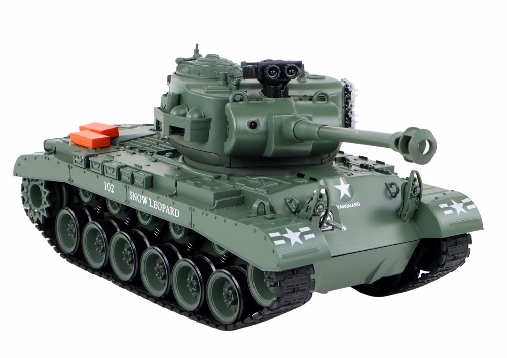 Czołg Leopard RC Zdalnie Sterowany Armata 1:18 Sz