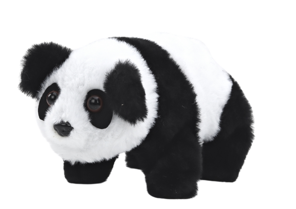Panda Interaktywna Pluszowa W Transporterze Różowy