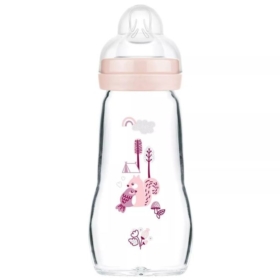 MAM BUTELKA SZKLANA 260ML FOREST DZIEWCZYNKA