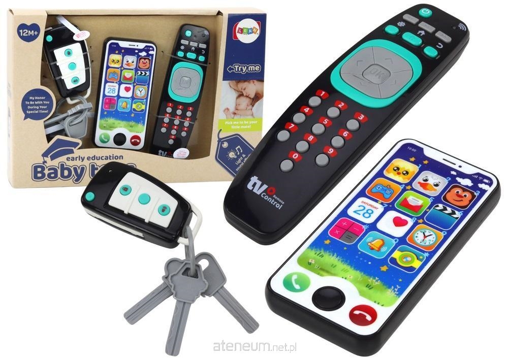 Zestaw Zabawek Dla Malucha Pilot Kluczyki Telefon