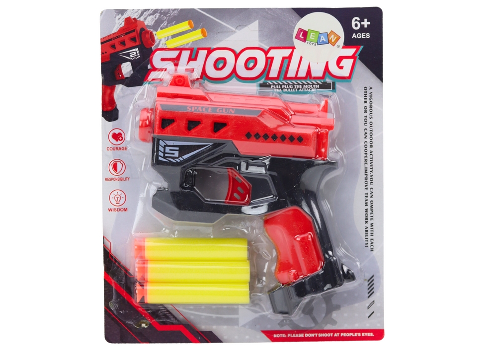 Mini Pistolet Na Strzałki Piankowe Z Przyssawkami