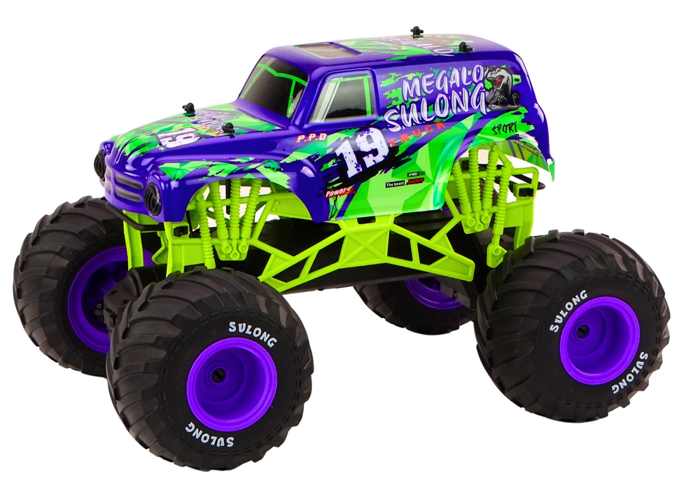 Auto Terenowe Zdalnie Sterowane 2.4G RC 1:10 Ghost