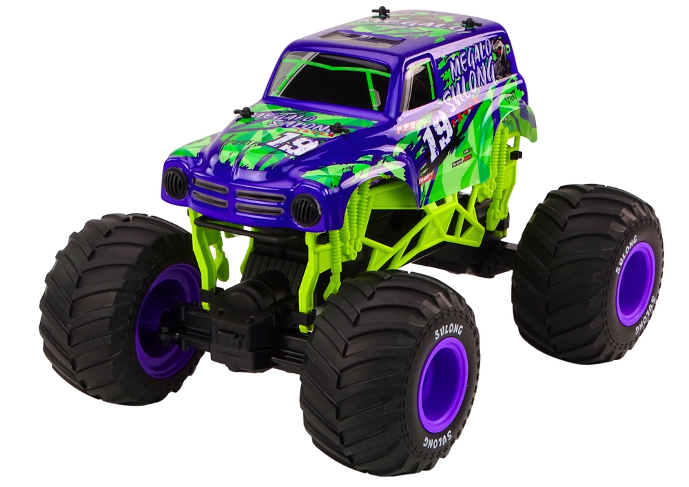 Auto Terenowe Zdalnie Sterowane 2.4G RC 1:10 Ghost