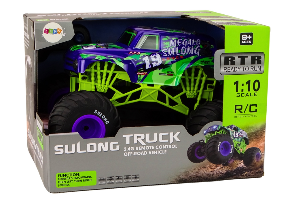 Auto Terenowe Zdalnie Sterowane 2.4G RC 1:10 Ghost
