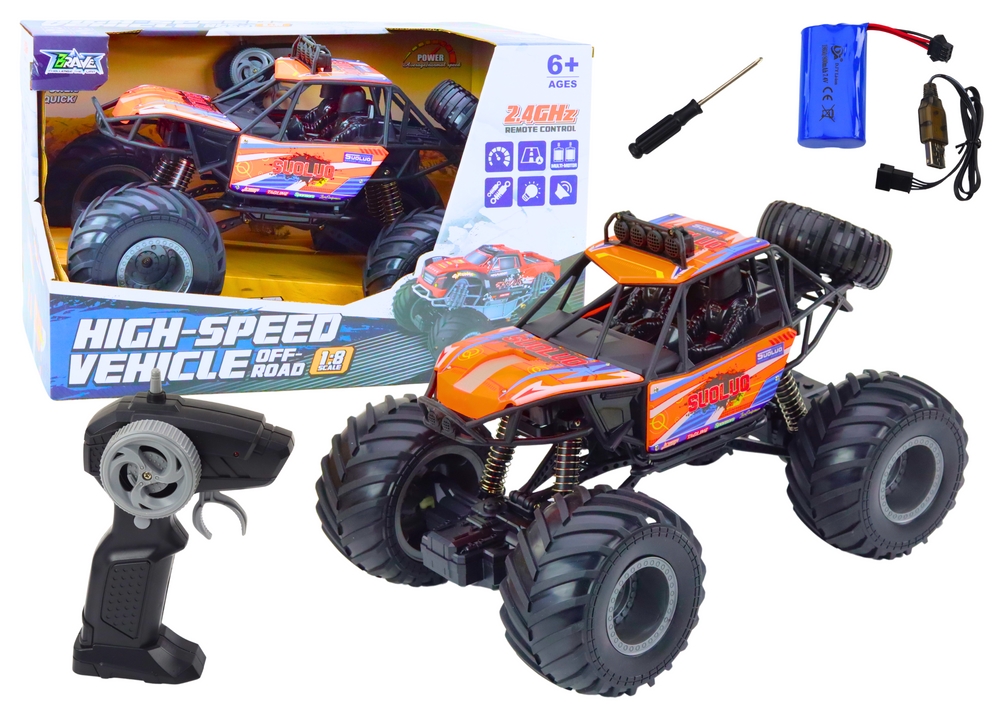 Auto Terenowe Zdalnie Sterowane RC 1:8 Amortyzator