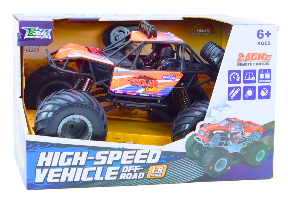 Auto Terenowe Zdalnie Sterowane RC 1:8 Amortyzator
