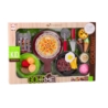 Zestaw Fast Food Owoce Stek Lody Akcesoria Pizza F