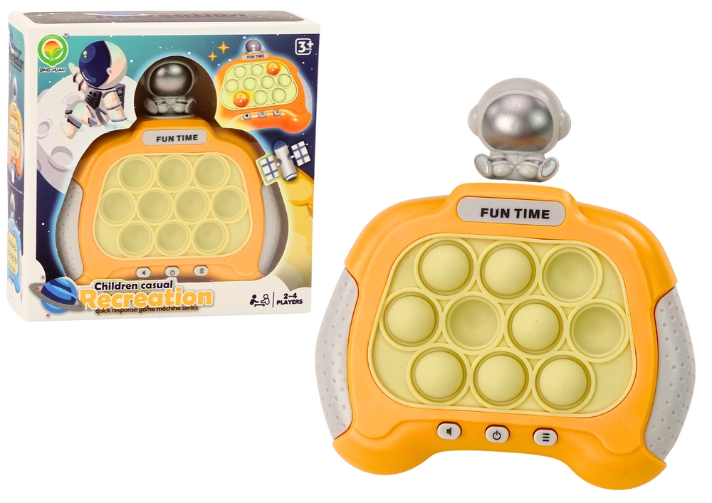Gra Sensoryczna Konsola Pop-It Kosmonauta Światła