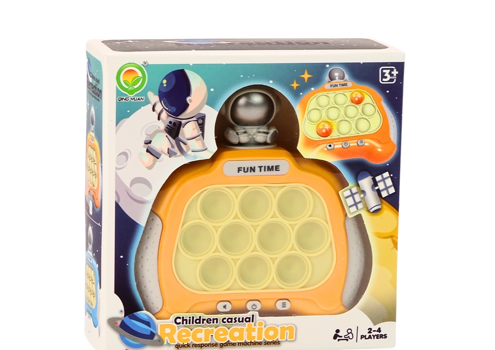 Gra Sensoryczna Konsola Pop-It Kosmonauta Światła