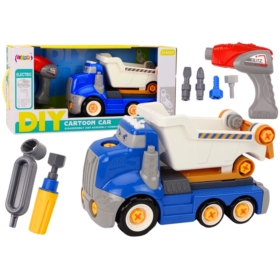Ciężarówka Wywrotka Kreskówkowa Do Skręcania DIY N