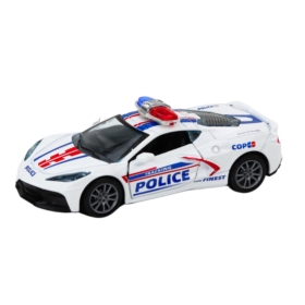 Auto Radiowóz Samochód Policyjny Metalowy 1:32 Nap
