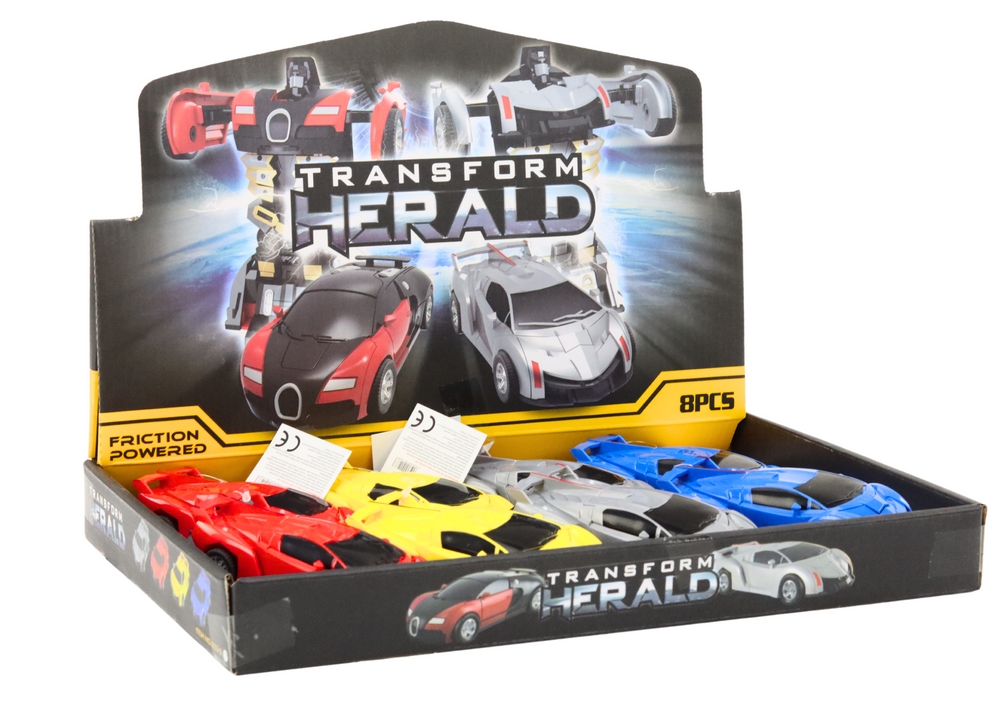 Auto Robot 2w1 Transformacja Samochód Sportowy Nap